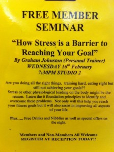 How stress is a barrier to reaching your goals